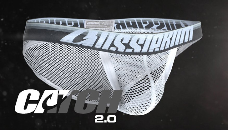 Průhledné Bikini AussieBum Mesh CATCH 2.0 White12